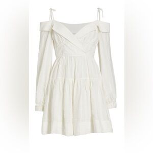 Jonathan Simkhai: The Bahari Mini Dress in ﻿White. NWOT